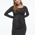Haut pailleté a manches longues brillant- H&M