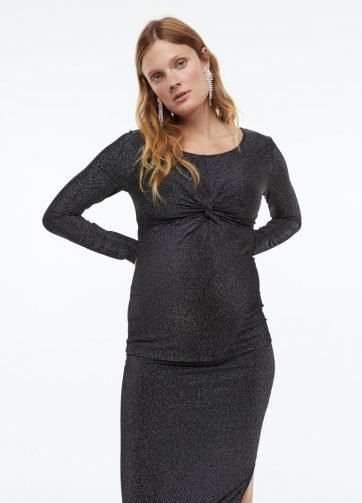 Haut pailleté a manches longues brillant- H&M