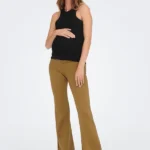 Pantalon de grossesse large élastiqué