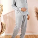 Jogging grossesse gris (chaud)