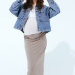 Jupe grossesse en tricot de coton - H&M