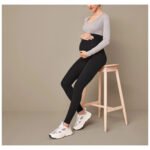 Pack 2 leggings grossesse coton biologique