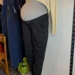 Jean grossesse noir slim