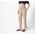 Pantalon de grossesse large en coton