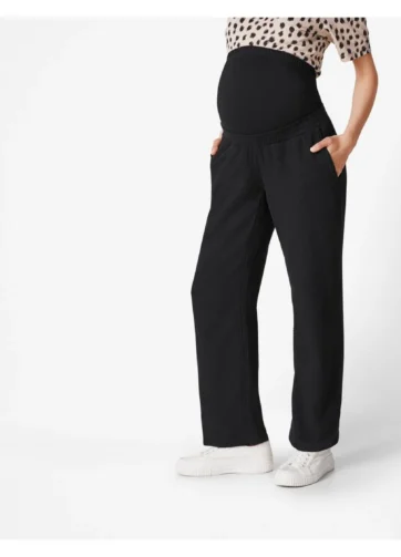Pantalon de grossesse large en coton