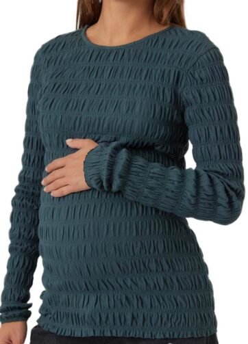 Pull de Grossesse bleu canard