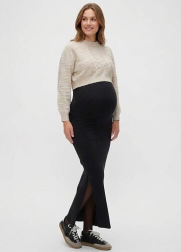 Jupe Noire de grossesse
