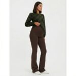 Pantalon Legging Marron de grossesse
