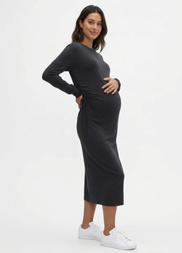 Robe Noire de grossesse