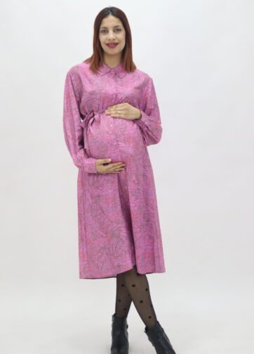 Robe de Grossesse Rose