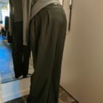 Pantalon droit noir femme glitter / MAMALICIOUS
