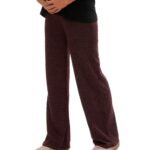 Pantalon de grossesse fluide prune/ MAMALICIOUS