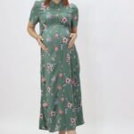 Robe de Grossesse Kaki