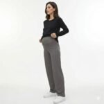 Pantalon Gris Grossesse