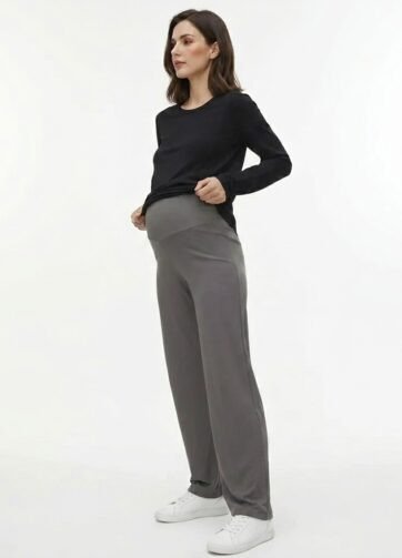 Pantalon Gris Grossesse