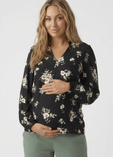 Blouse de Grossesse Noire