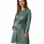 Robe Verte de grossesse