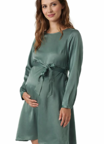Robe Verte de grossesse