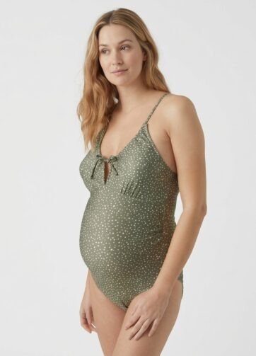 Maillot de bain de Grossesse Kaki
