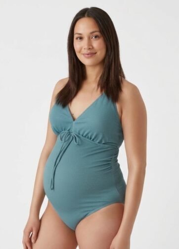 Maillot de bain de Grossesse & Allaitement Vert