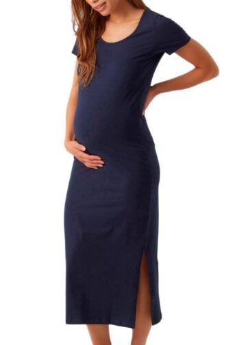 Robe Longues Marine Grossesse