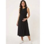 Robe avec noeud noire