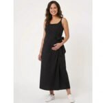 Robe cache coeur noire