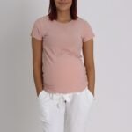 Pantalon de grossesse léger blanc