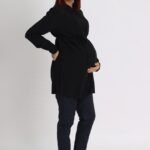 Pantalon bleu de grossesse