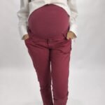 Jean rouge  de grossesse