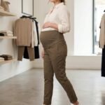 Pantalon de grossesse Classique Taupe