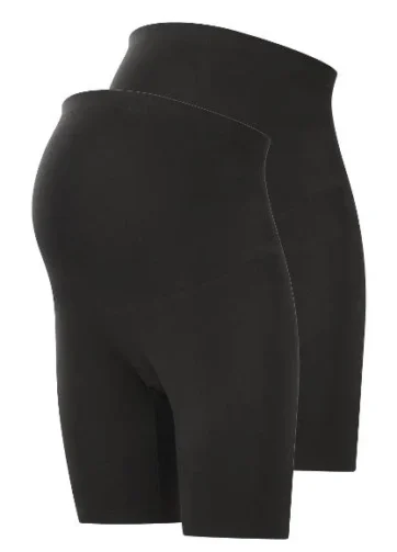 Pack 2 cyclistes de grossesse noir
